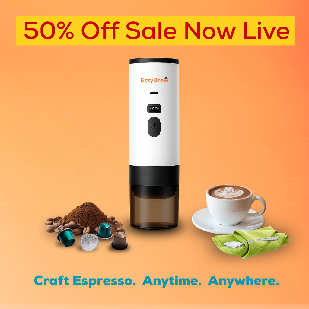 EzzyBrew - Portable Espresso Machine