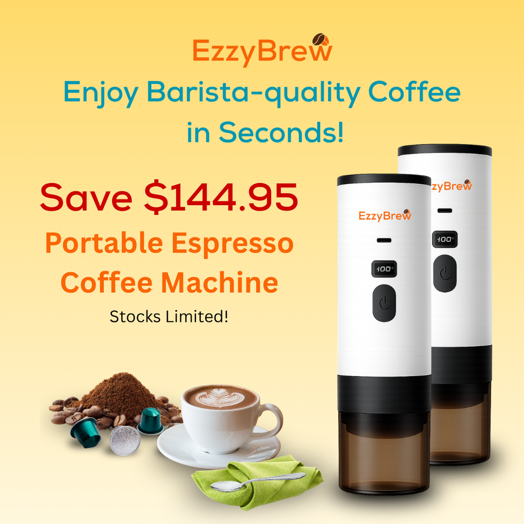 EzzyBrew - Portable Espresso Machine
