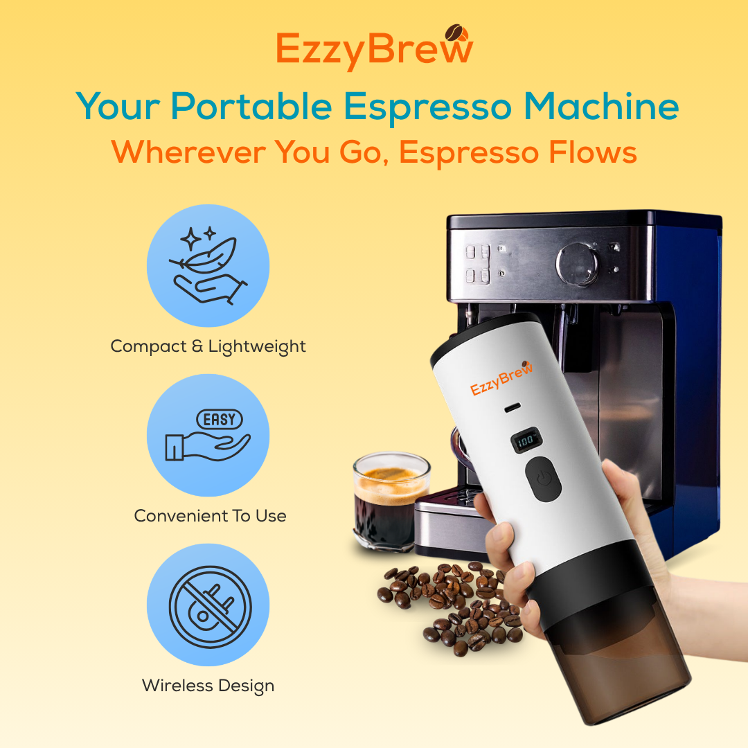 EzzyBrew - Portable Espresso Machine