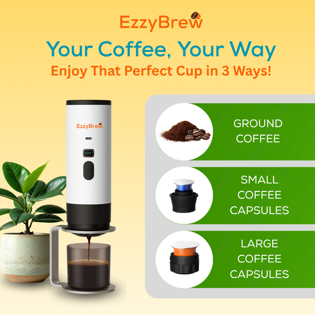 EzzyBrew - Portable Espresso Machine