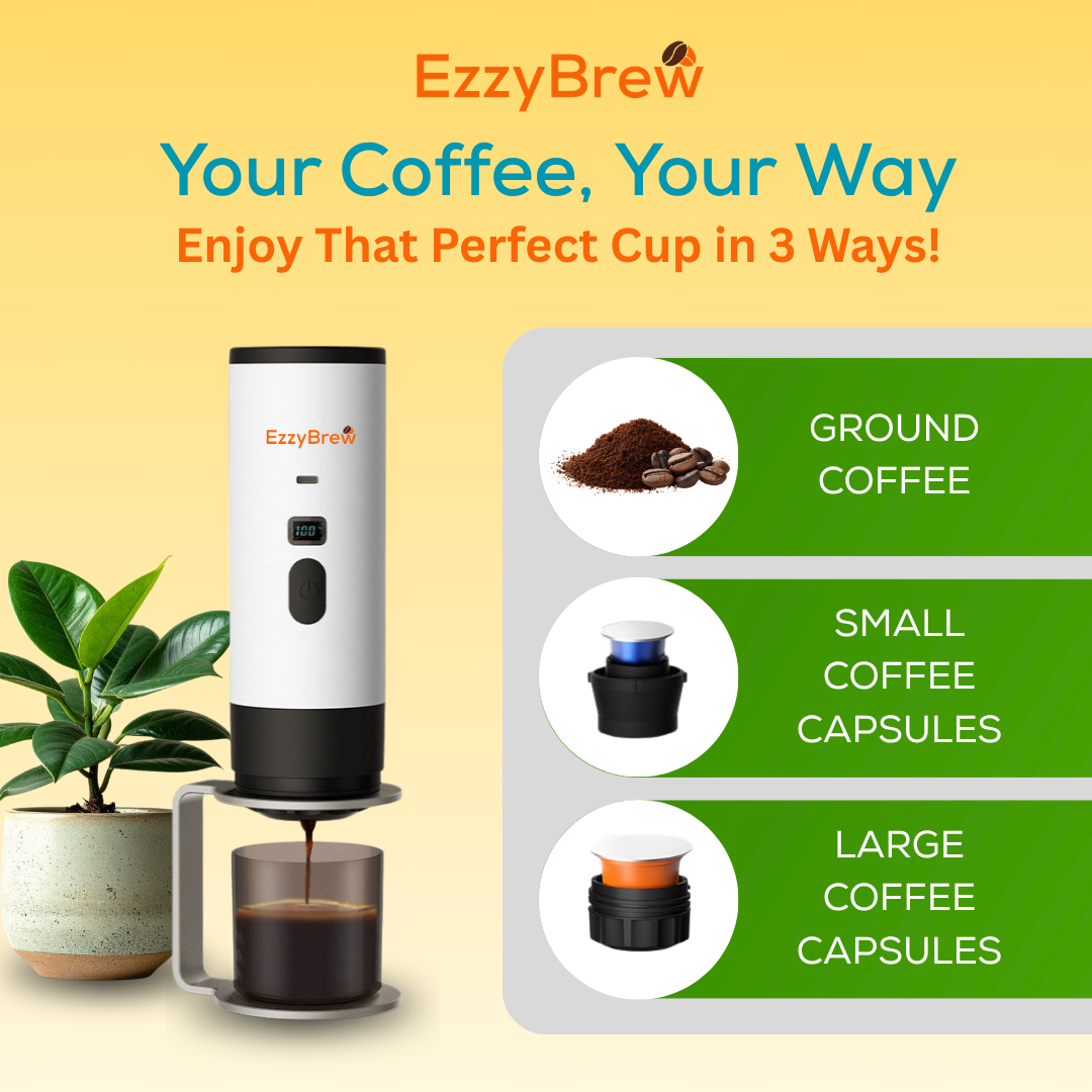 EzzyBrew - Portable Espresso Machine